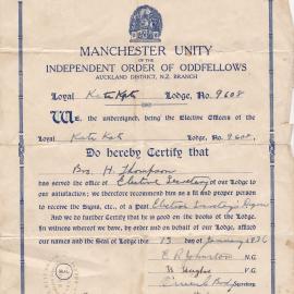 Manchester Unity of the Independent Order of Oddfellows