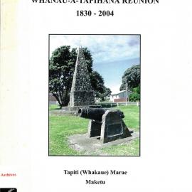 Whanau-a-Tapihana Reunion 1830 - 2004