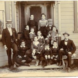George Sinton and his family, Devonport.