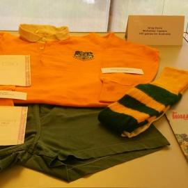 Greg Davis' Wallabies rugby shirt