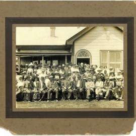 Possibly at the opening of Tauranga Hospital 1914