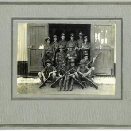 Te Puke High School cadets c1925