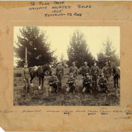 Te Puke Troop of the Waikato Mounted Rifles
