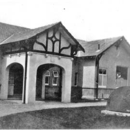 Te Puke Hospital's front entrance