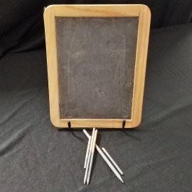 Slate used by Te Puke school children