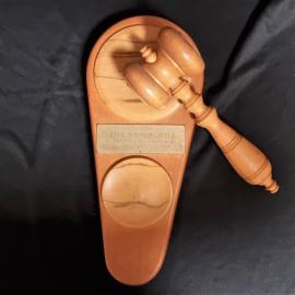 Gavel presented to Te Puke Borough.