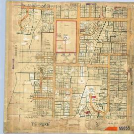 TOWN Te Puke Sh 5 Town Series record sheet LINZ SO55655