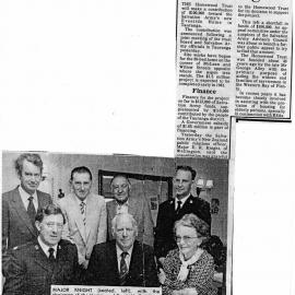 Homewood Trust makes $100,000 Gift - undated