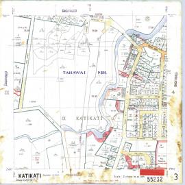 TOWN Katikati Sh 3 Town Series record sheet LINZ DP55232