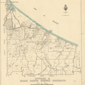 SAK 44 & SAK 45 Otutara and Waihi South Survey Districts, Pukehina, Otamarakau and Rotoehu. 1933