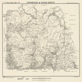 SAK 17 and SAK 18 Ohinemuri and Waihi North Survey Districts. 1953