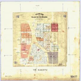 TOWN Paengaroa Town Series record sheet LINZ DP55411