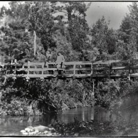 Sapphire Hot Springs bridge