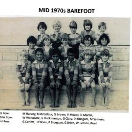 Mid 1970s barefoot rugby