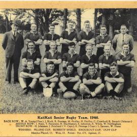 KatiKati Senior Rugby Team 1946