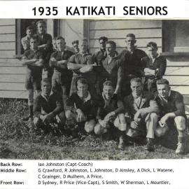 1935 Katikati Seniors