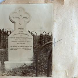 The grave of George Vesey Stewart Jnr.
