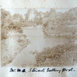 River bathing pool at Fincoul in Katikati