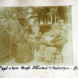 Adela and Hugh Stewart with son Mervyn