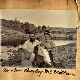 "Charley" and Ethel Macmillan and baby "Ray"