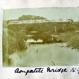 Aongatētē bridge at Katikati built by C. Dundas