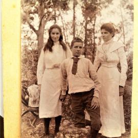 Evyleen, George and Mary Stewart.