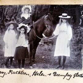Mary, Kathleen, Helen and Dumpy Gledstanes
