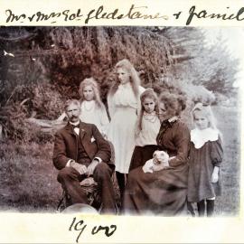 Edward and Addeen Gledstanes and children