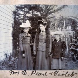 Mrs D., Pearl & Violet