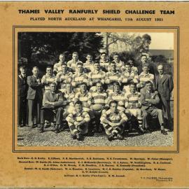 Thames Valley Ranfurly Shield Challenge Team