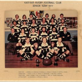 Kati Kati Rugby Football Club Senior Team 1977