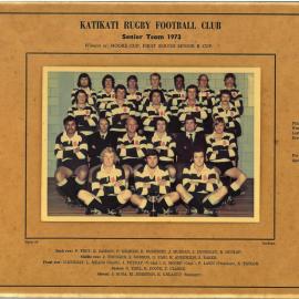 Katikati Rugby Football Team