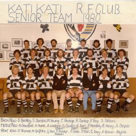 Katikati R. F. Club Senior Team 1980