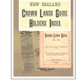 Crown Lands Guide Holders Index