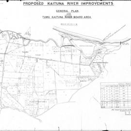 WBoP Kaituna River proposed improvements general plan Sh 1 of 5 1925