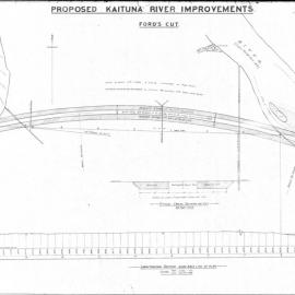 WBoP Kaituna River proposed improvements - Ford's Cut Sh 3 of 5 1925