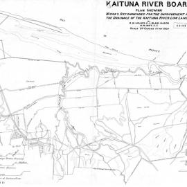 WBoP Kaituna River proposed improvements - River cuts and swamp drainage Sh 4 of 5 1925