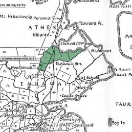 SETTLER STEWART, George Vesey. Lot 1 (1000 acres) Tahawai Settlement