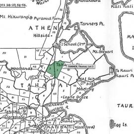 SETTLER TANNER, Thomas. Lot 3 Tahawai Settlement