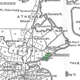 SETTLER HAMILTON, John. Lot 4 Tahawai Settlement