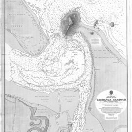 CHART 2521 Tauranga Harbour and entrance soundings 1903 HMS Penguin