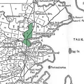 SETTLER WYLIE, Joseph (Snr). Lot 6 Tahawai Settlement