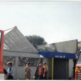 The fire extinguished