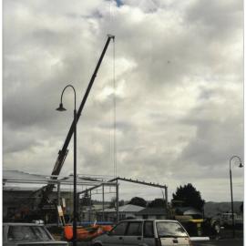 Building the new Farmlands on Boucher Avenue, Te Puke