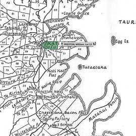 SETTLER PRESTON, William. Lot 15 Tahawai Settlement