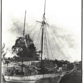 The Lena Gladys on the Uretara River