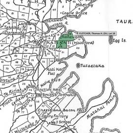 SETTLER FLETCHER, Thomas H (Dr). Lot 18 Tahawai Settlement