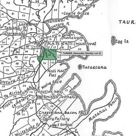 SETTLER TURNER, Alexander (Sandy). Lot 22 Tahawai Settlement