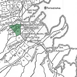 SETTLER STUART, Arthur. Lot 25 Te Mania Settlement