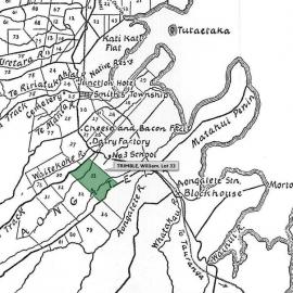 SETTLER TRIMBLE, William. Lot 33 Te Mania Settlement